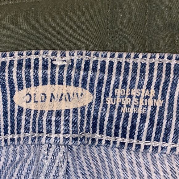 Button fly stripe skinny - Picture 2 of 4